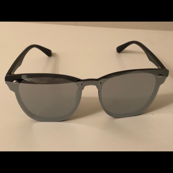 FUTURISTIC EFFECT A CLASSIC HALF FRAME SUNGLASSES - Picture 3 of 11